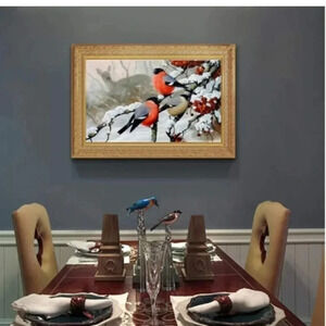 Paint by Numbers Canvas - Snow Birds